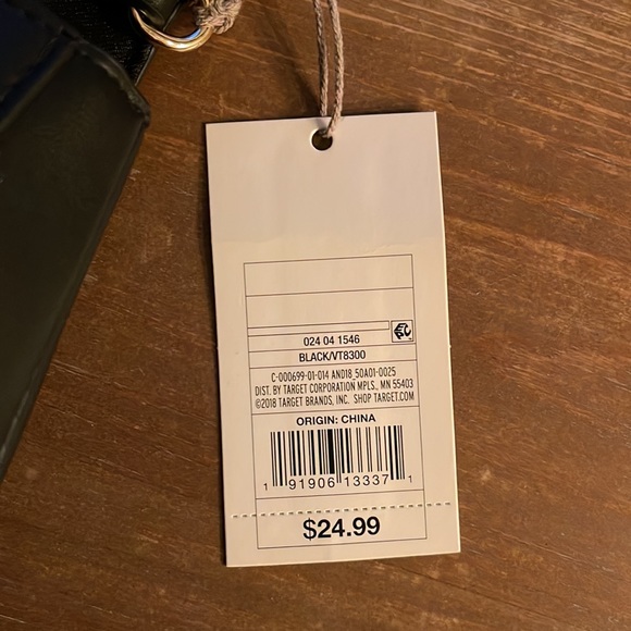 NWT Black Crossbody or Clutch Purse - Picture 8 of 8